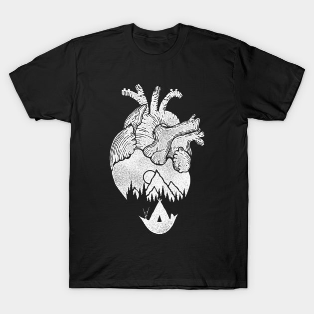 Heart of Wanderer T-Shirt by sket_chy